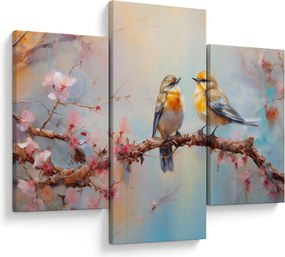 Kép - Lovebirds (90x60 cm)