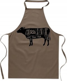 Konyhai kötény Ajándék Szakácsnak Marhahús Keresztmetszet Tehén Szakácsnak