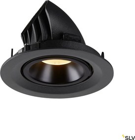 SLV NUMINOS® GIMBLE M 1005942 Beépíthető spotlámpa 1x17.5W/LED 3000K 1500LM