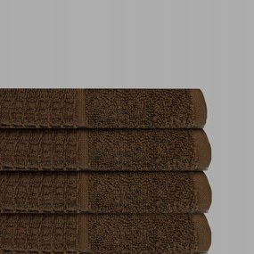 Nagy Törölköző MrTowel Szauna Spa Masszázs 50x100cm 100% pamut Sötétbarna