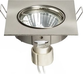 RENDL TOPIC SQ dönthető matt nikkel 230V LED GU10 8W