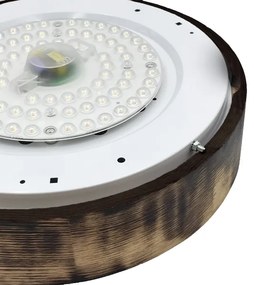 Brilagi - LED mennyezeti lámpa CARVALHO SMOKEY LED/36W/230V tölgy átm. 37,5 cm