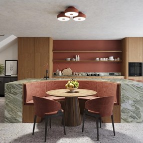 Narancssárga mennyezeti lámpa ø 30 cm Blacko – Sollux