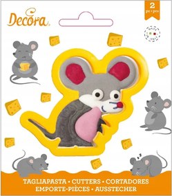 Egér Sütemény lyukasztó Cukormassza forma Egér