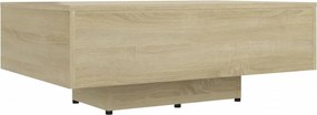 vidaXL sonoma tölgy színű szerelt fa dohányzóasztal 80 x 55 x 31 cm