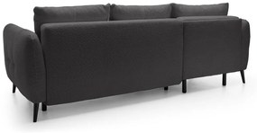 Sarokkanapé Odysea (B) (szürke + fekete) . 1100430