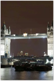 Poszterek 80x120 Megvilágított toronyhíd