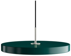 Sötétzöld LED függőlámpa fém búrával ø 43 cm Asteria Medium – UMAGE