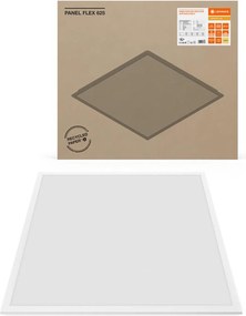 Led panel lámpatest 32W 5160lm 3000K Falra szerelhető süllyesztett UGR19 62x62cm