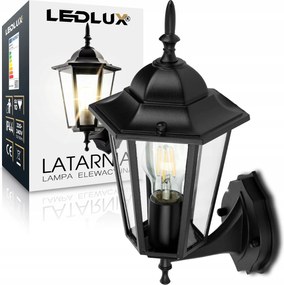 Homlokzati lámpa Led kültéri kerti fali lámpa modern E27