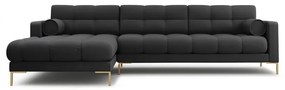 Sötétszürke sarokkanapé (bal oldali) Bali – Cosmopolitan Design