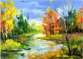 Kép - Tájfestés (70x50 cm)
