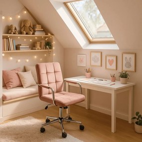 Junior Forgószék Rózsaszín Színben. ASTRO