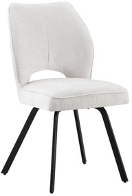 MAZZONI EXPORT TULIP Világos Beige (UF980-02 szövet) - MODERN KÁRPITOZOTT SZÉK NAPPALIBA/ÉTKEZŐBE/LOFT IRODÁBA