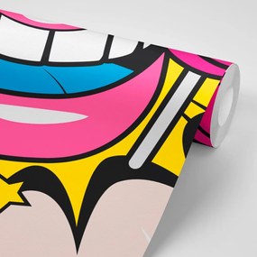 Tapéta édes pop art nyalóka pop art