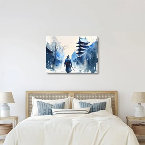 Kép - Szamuráj, akvárium (70x50 cm)