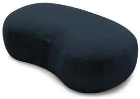 Sötétkék buklé szövet lábtartó Saint-Germain – Bobochic Paris