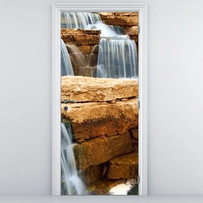 Fotótapéta ajtóra - Vízesések (95x205cm)