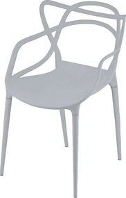 KATO világosszürke műanyag szék