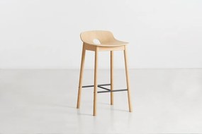 Bárszék "Mono", 65 cm, 2 változat - Woud Variáns: tölgyfa, világos lakk