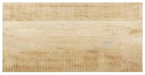 tömör mangófa étkezőasztal 120 x 60 x 76 cm