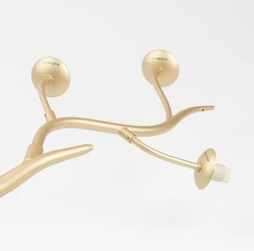 Brilagi - LED Csillár zsinóron MISTEL 6xG9/3W/230V arany/fehér