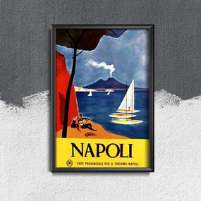 Plakát poszter Plakát poszter Olaszország Nápoly