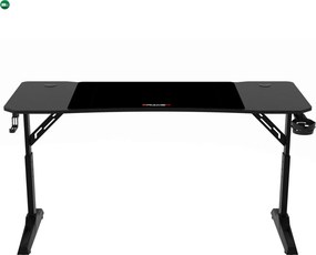 NERO állítható gamer asztal 120 × 60 cm