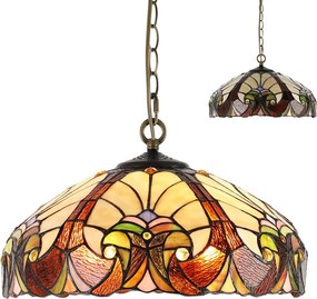 Prezent TIFFANY XX. 1700 Függőlámpa 2x60W/E27 IP20