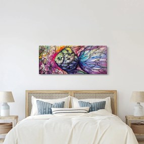 Kép - színes hal (120x50 cm)