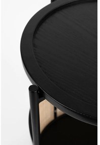 Kerek tárolóasztal ø 30 cm Makoto – White Label