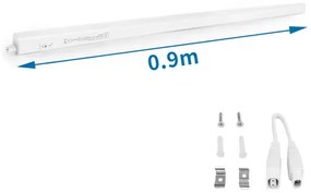 LED T5 sorolható lámpatest 10W 0,9M 6500K