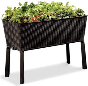 CURVER Virágcserép műrattan EASY GROW Barna