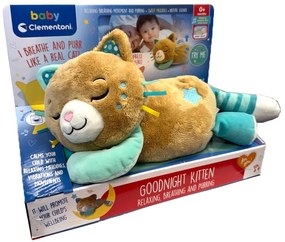 Doromboló cica Brown interaktív plüss játék Clementoni