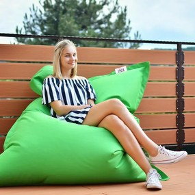 EMI zöld nylon babzsákfotel