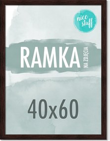 Képkeret 40x60 Képkeret 60x40 sötétbarna Wenge barna