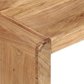 Tömör akácfa dohányzóasztal 110 x 55 x 35 cm