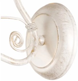 Fali lámpa RETRO II 1xE27/60W/230V fehér patina