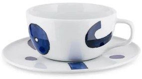 Yunoki edény, teáscsésze csészealjjal - Alessi