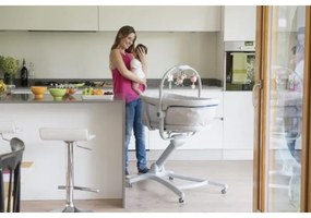 Chicco - 4 az 1-ben BABY HUG babaágy, fehér