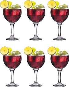 Poharak 6 db-os italos pohár szett 590 ml