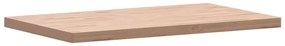 tömör bükkfa téglalap alakú asztallap 100x60x4 cm