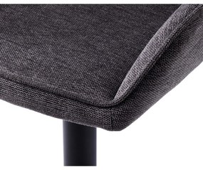 Sötétszürke étkezőszék Nolan – Unique Furniture