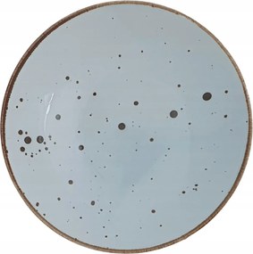 Cottage Sky Porcelán Mélytányér 22 cm Kék Alumínium Bogucice