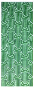Art Deco mintás kétoldalú kültéri szőnyeg, 120 x 60 cm