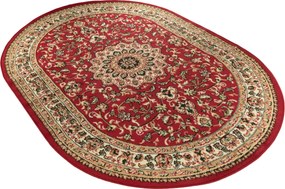 Ovális szőnyeg Bcf 140x200 Klasszikus Divatos Tömör Török Szőnyeg 24r