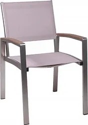 Kerti székek Florence Garden Pleasure Pezsgő Rozsdamentes acél 305437