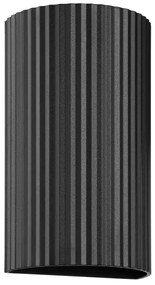 Brilliant - Fali lámpa UNDULA 2xGU10/10W/230V fekete