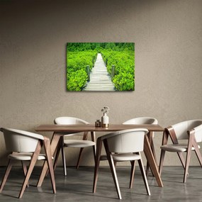 Kép - fa járda (70x50 cm)