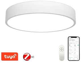 Immax NEO 07207L-LED Dimmelhető mennyezeti lámpa RONDATE 65W/230V Tuya fehér + távirányító